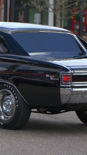 1967 Chevrolet Chevelle SS 396 Classic Muscle Car Engine Exhaust Sound Drive By