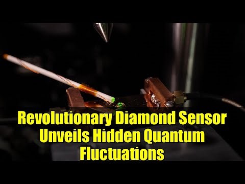 Revolutionary Diamond Sensor Unveils Hidden Quantum Fluctuations | Princeton Research Breakthrough
