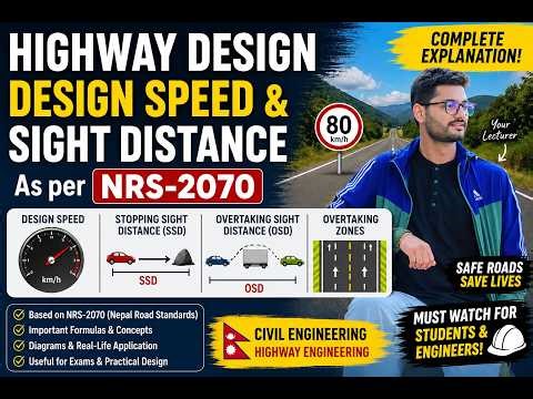 Road Design Made Easy: Design Speed, Sight Distance & Overtaking Zones (NRS-2070)