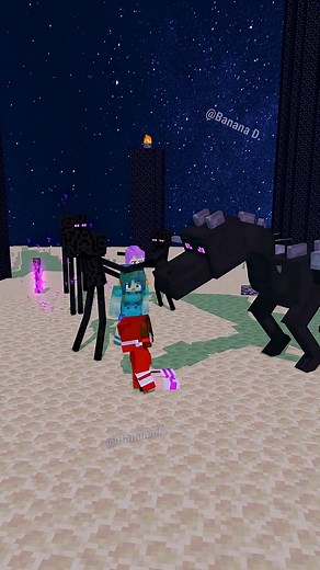 Kpop Zombie JJ'sis Team VS The End Monster Fire Attack XD but the boss is Ender Dragon | Mikecrack