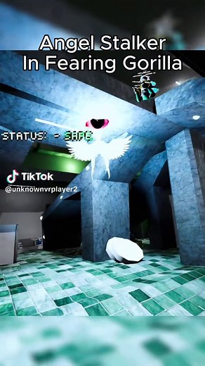 IM BACK! Angel stalker in fearing gorilla #fearinggorilla #gtag #vr | gorilla tag game