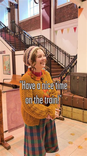 And she means YOU, too! 😉 See you soon at The Paddington Bear Experience, where you'll start at Paddington Station and end at the Marmalade Day Festival! 🍊 #ThePaddingtonBearExperience #PaddingtonBear #ThingsToDoInLondon