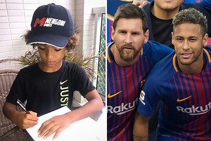 Nike sign Brazilian prodigy Basile, 8, at even younger age than Messi & Neymar