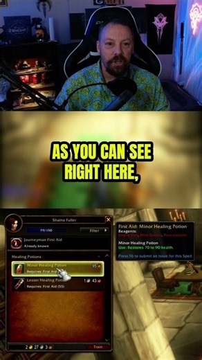 Is First Aid The Most Overpowered Skill In WoW Forever?