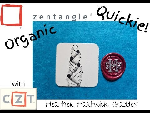 Organic | Zentangle® Quickie