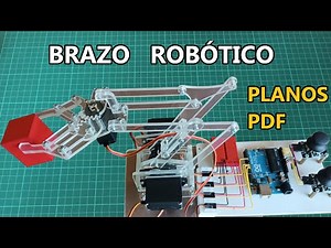 How to make a Robotic Arm with Arduino (PDF Plans)