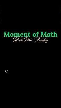 Evaluate a Function with Mr. Stanley #maths #algebra #NC #math1