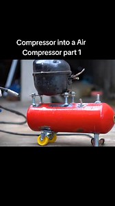 Converting an AC Compressor into an Air Compressor