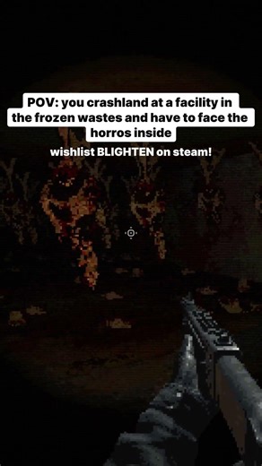wishlist BLIGHTEN on steam #indiegame #gaming #horror #horrorgaming #doom #gamedev