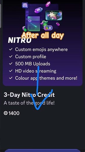 getting nitro on discord