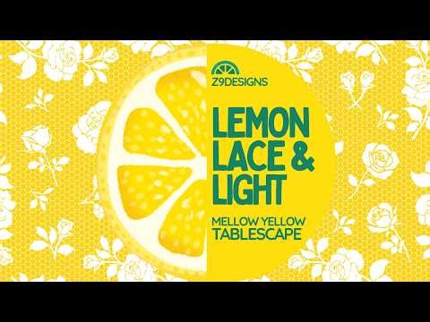 Lemon & Lace Dining Table Decor Reveal || Spring Tablescape Ideas 2026 || z9designs