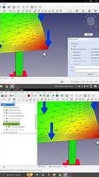 Visualise FEM results on your BIM model in FreeCAD