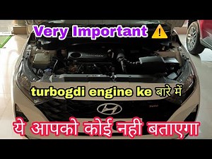 How Hyundai i20 Turbo petrol gdi engine works | Turbocharged Gasoline direct injection technology