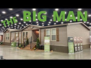 Plant this home on 40 acres somewhere!! New Deer Valley double wide mobile home tour.