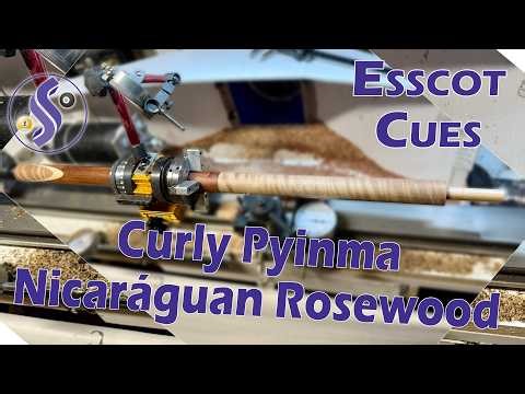 Custom Butterflied Pyinma Cue Build