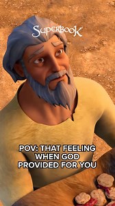 The key to God's blessing is a heart that stays content and grateful in every circumstance. 🙏🏿🥹✨ . . . . . SUPERBOOK Bringing Bible Stories and Jesus' love to kids everywhere Series App Academy Outreach | Superbook