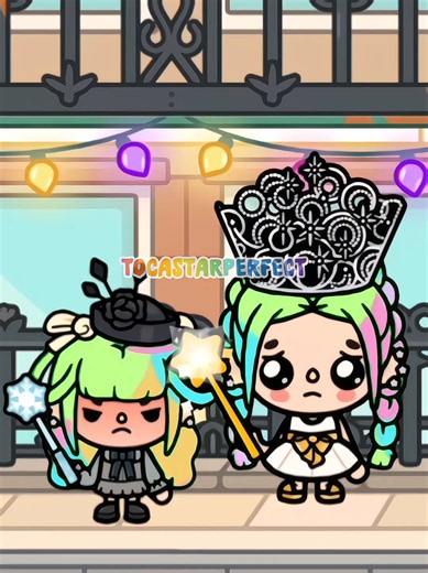 Story of Rival Twin Fairies, Good Fairy vs Evil Fairy😱🥺😈💘(Pt1) #tocaboca #tocalifeworld #tocabocastory #fyp