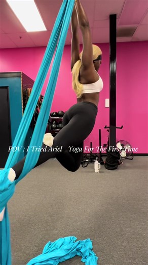 My First Experience with Ariel Yoga