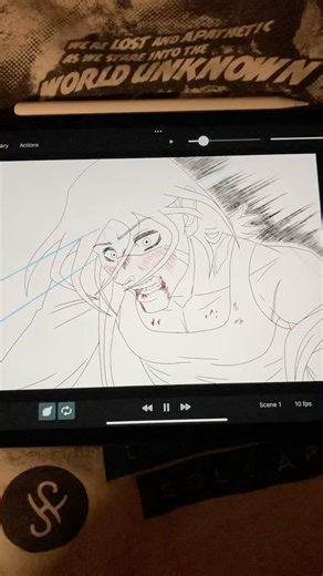 "Disintegration" Animation WIP 2