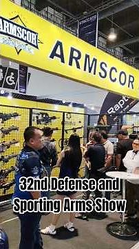 A quick look inside the 32nd Defense and Sporting Arms Show (DSAS) at the SMX Convention Center