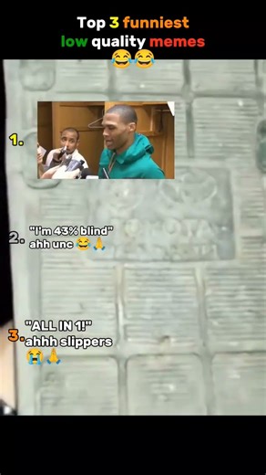 Top 3 funniest low quality memes! (I shouldn't have laughed this hard 😭🙏)