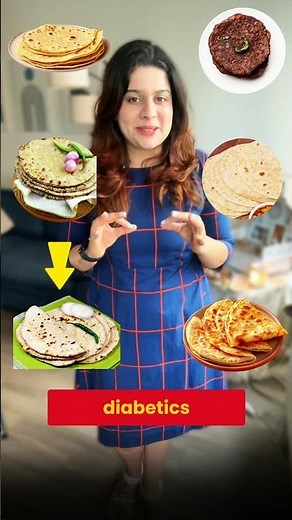 Which Roti is BEST for YOU? 🤔 | (Nutrition Comparison!) | #drruhi #rotilover