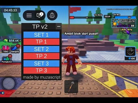 Roblox teleport gui script V2 (pastebin/discord) #roblox #robloxscript #pastebin #script #discord