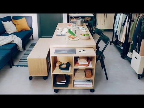 The RÅVAROR collection of modular furniture