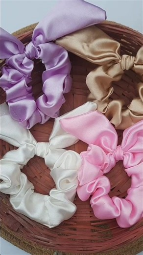Cute bunny scrunchie🐰🫶 comment for buy📍 Customization available ✨️ #ytshorts#hairaccessories#viral