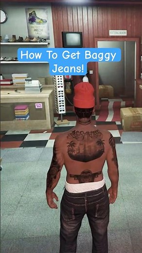How to get baggy pants in gta online #Shorts #gta