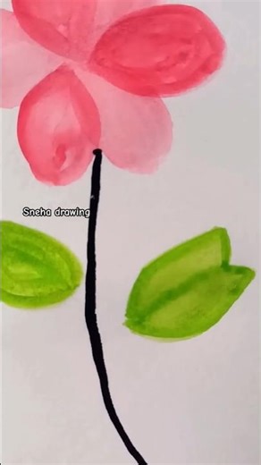 20 rupees watercolor🎨❤️easy painting for biggners ❤️🖌️🎨#art#drawing#ytshort #painting#watercolor