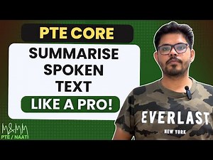 PTE Core Summarise Spoken Text Like a Pro! M and MM PTE NAATI