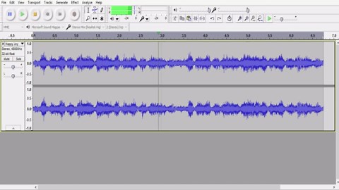 How to Make a G Major Audio File with Audacity [HD]