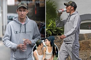 Amy Winehouse's ex Blake swigs a can of Stella ahead of 10th anniversary