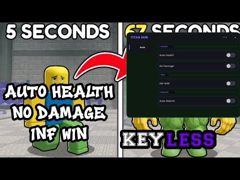 🚨 +1 HEALTH PER CLICK SCRIPT 🚨 | AUTO HEALTH + NO DAMAGE + INFINITE WINS 🏆 | KEYLESS 🔥