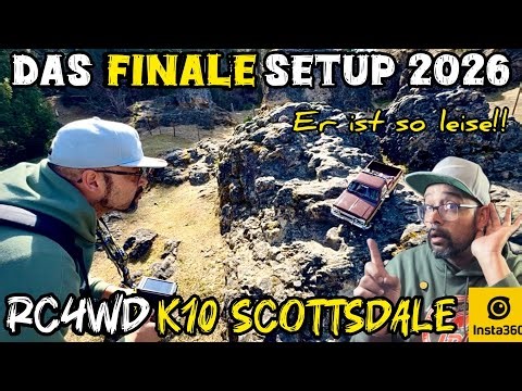RC4WD K10 Scottsdale - Mein finales Setup 2026 - Er ist jetzt leise!! 