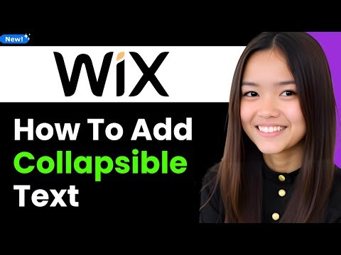 How to Add Collapsible Text in Wix Editor 2025 (Step By Step)