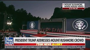 President Trump at Mount Rushmore: “This monument will never be desecrated. These heroes will never be defaced. Their legacy will never ever be destroyed...Mount Rushmore will stand forever as an eternal tribute to our forefathers and to our freedom.” | Team Trump
