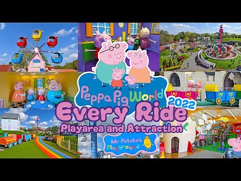 Every Thing To Do in PEPPA PIG WORLD Paultons Park (July 2022) [4K]