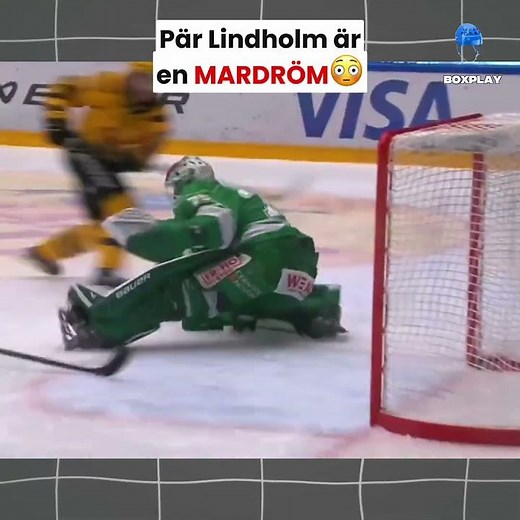 Pär Lindholm är en mardröm 😱 #hockey #highlights #shl