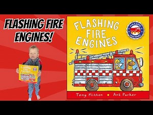 Firefighter book for Kids | Flashing Fire Engines | Read Aloud