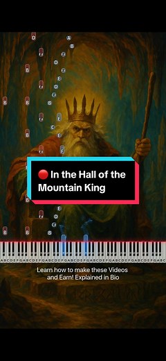 Advanced Piano Tutorial: In the Hall of the Mountain King