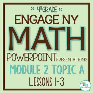 Engage NY Math PowerPoint Presentations 4th Grade Module 2 Topic A