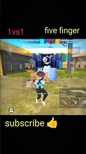 BEST 5 Finger Custom HUD for Free Fire