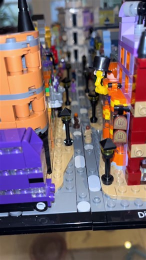 Mini Diagon Alley in LEGO: A Magical Build