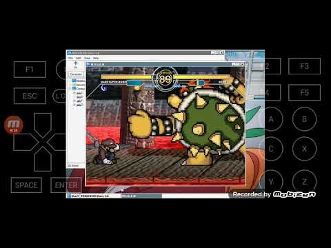 Mugen Battle #2914: Dark Super Mario vs Bowser