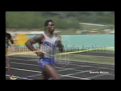 Herschel Walker Runs 9.6 sec 100 Yard Dash in High School (June 7, 1980)