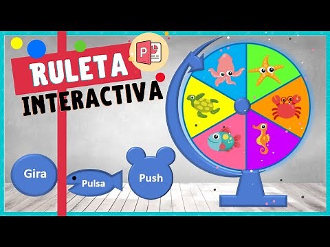 RULETA interactiva en POWERPOINT/TUTORIAL PASO A PASO