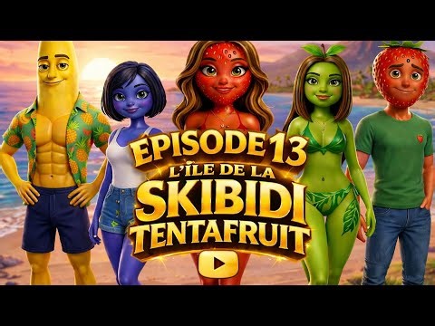 SKIBIDI ISLAND TENTA FRUIT! EPISODES 8 TO 11!