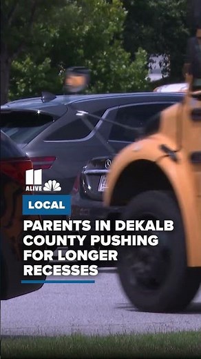 DeKalb County parents push for 30-minute recess for students